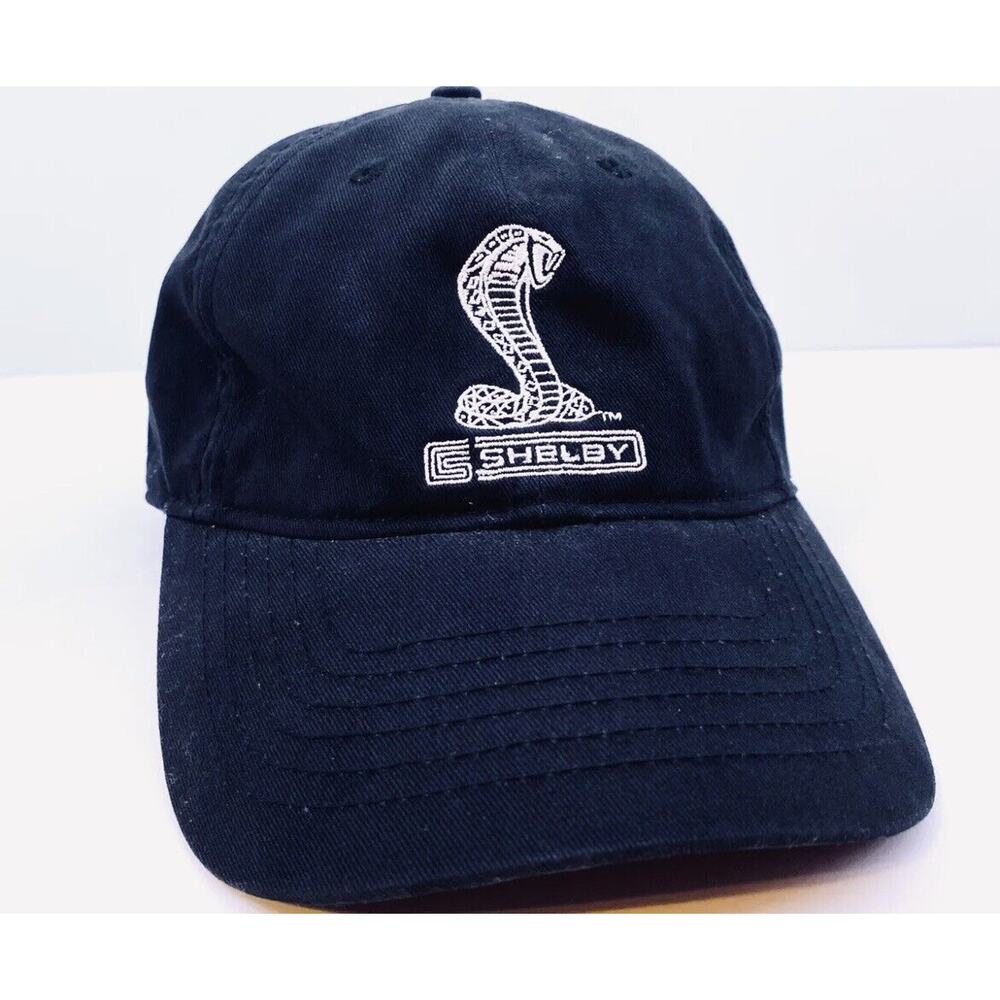 CARROLL SHELBY CAP - a2z Racer - Shelby Logo On Front & Signature On Back
